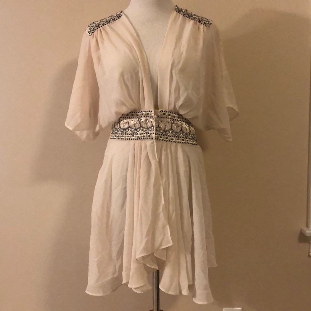 Forever21 offwhite tunic / cover up